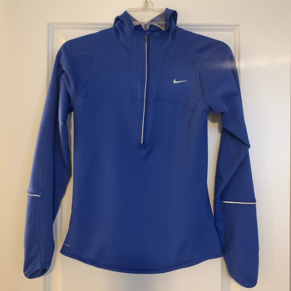Ladies Nike 1/2 Zip Hoodie